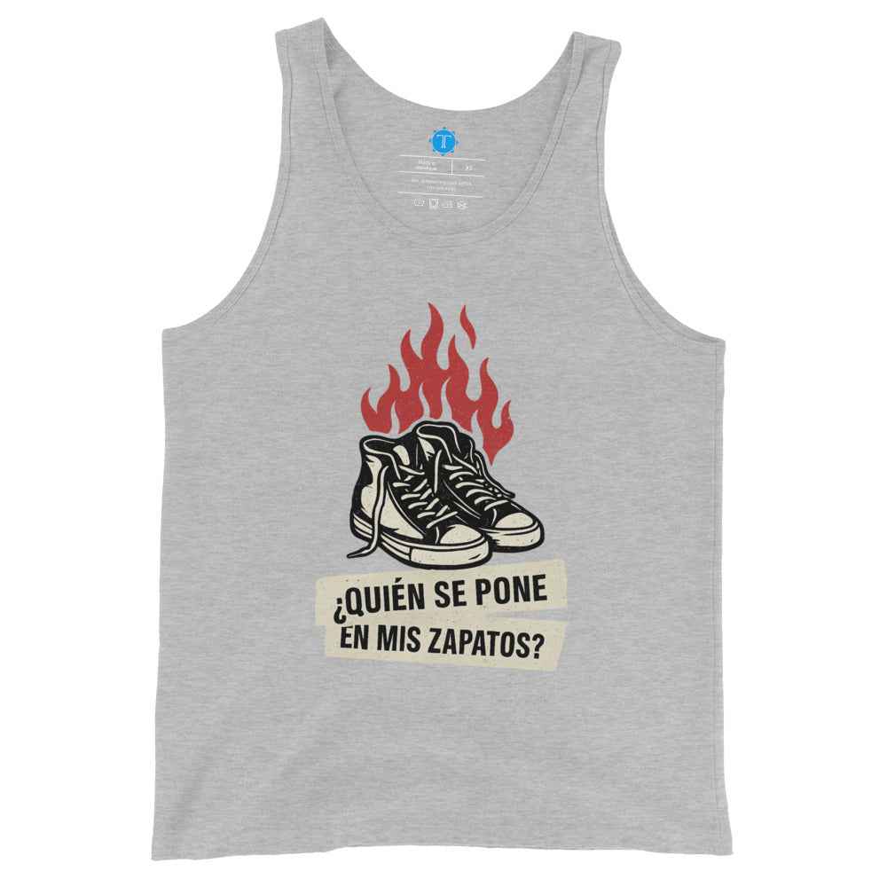 Camiseta de tirantes para hombre "Zapatos"
