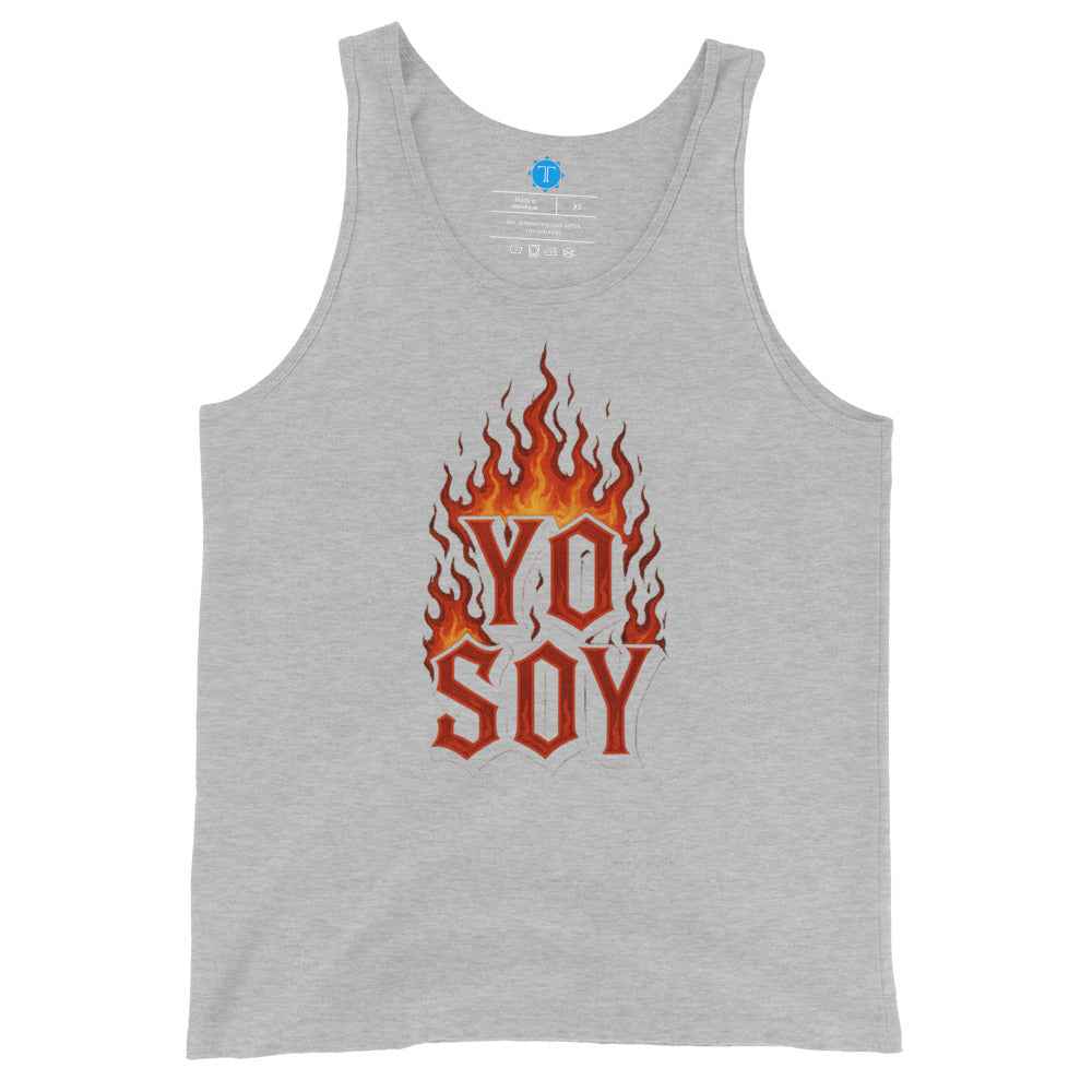 Camiseta de tirantes para hombre "Llamas"