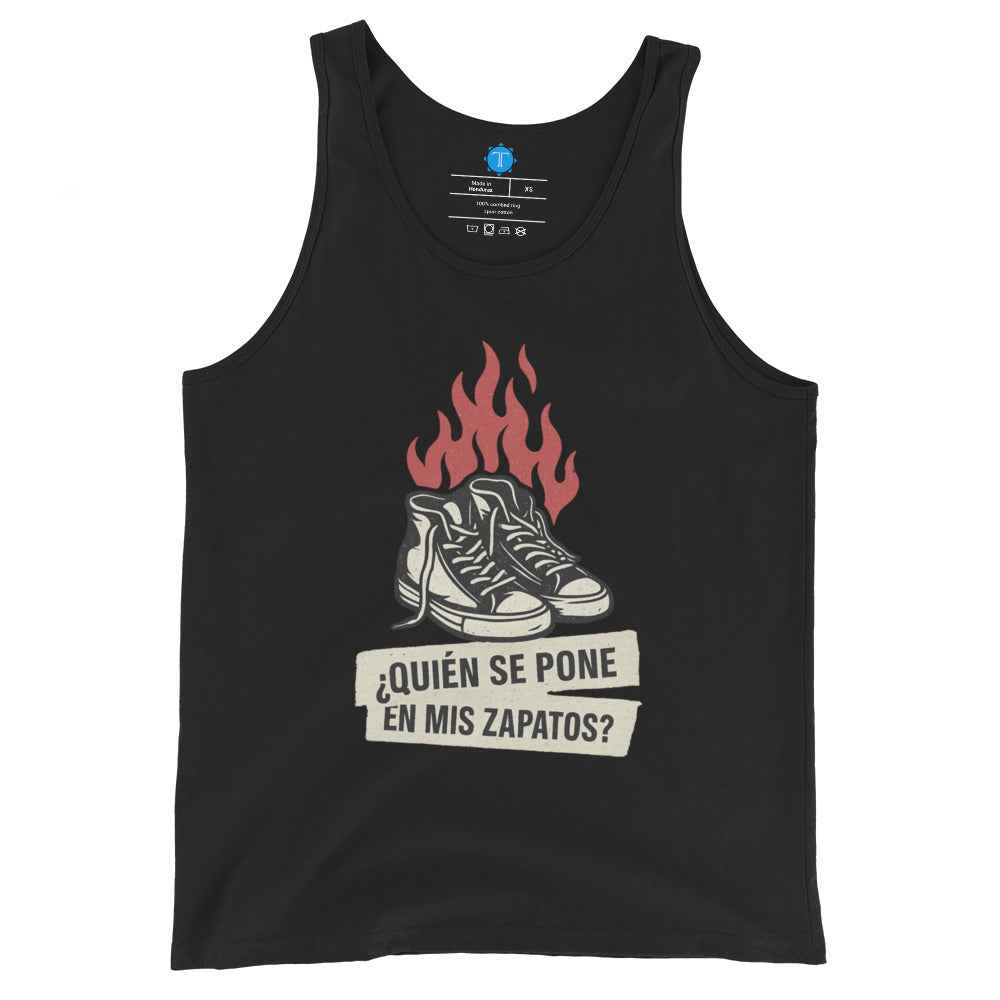 Camiseta de tirantes para hombre "Zapatos"