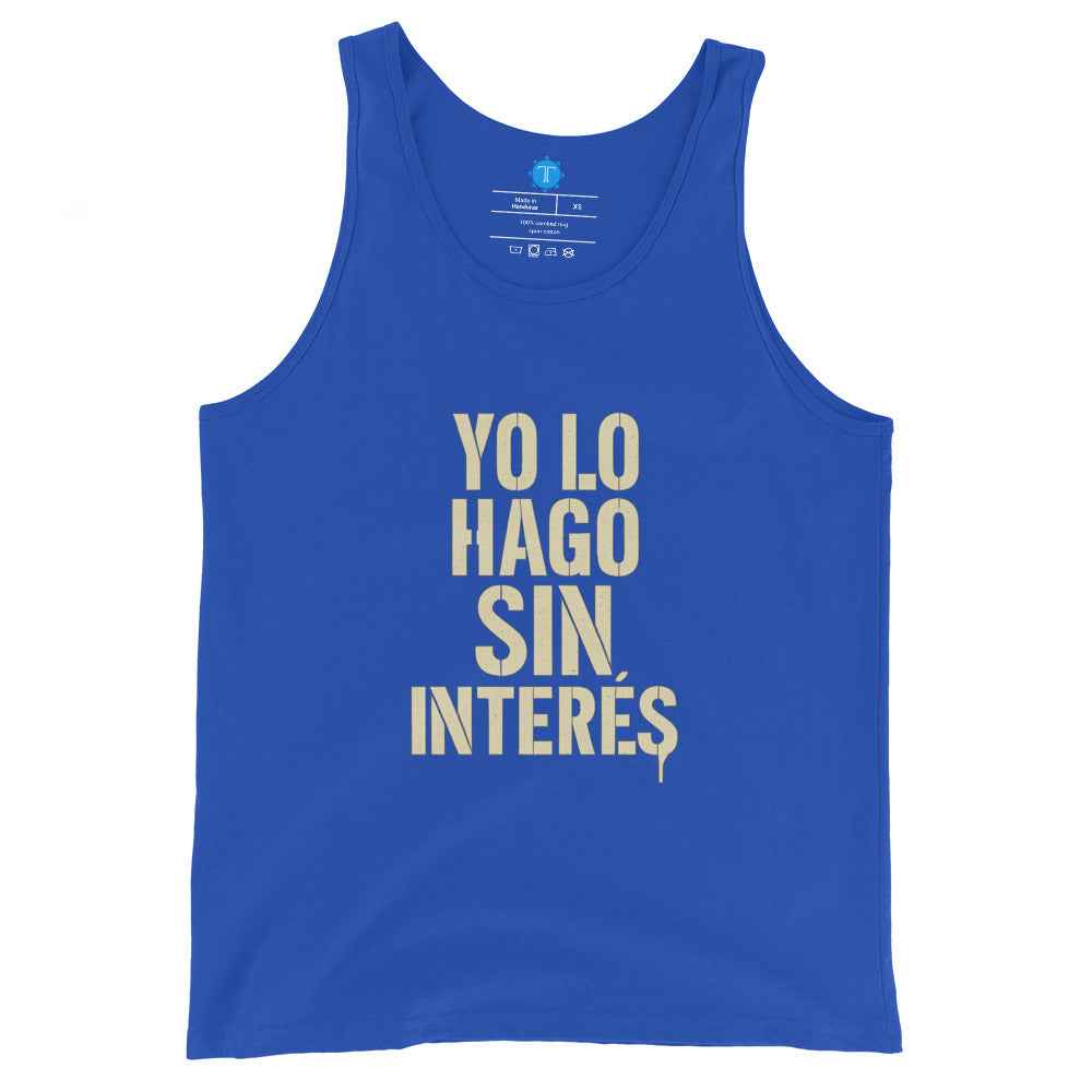 Camiseta de tirantes para hombre "Interes"