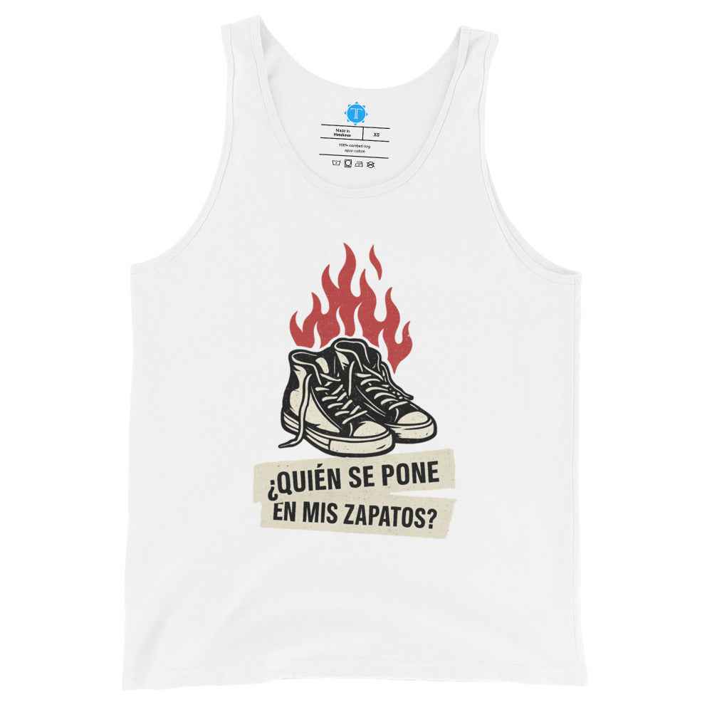 Camiseta de tirantes para hombre "Zapatos"