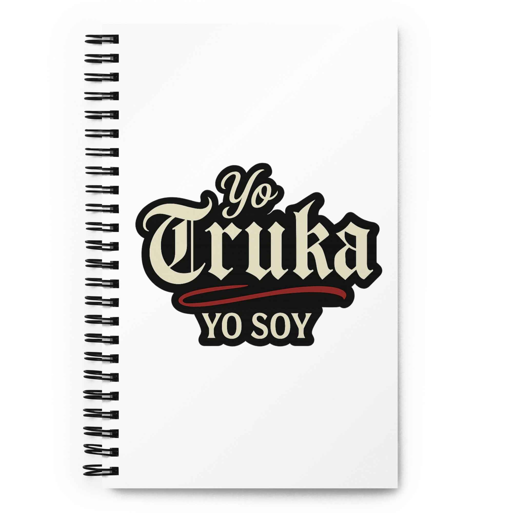 Libreta de notas con espiral "Yo soy"