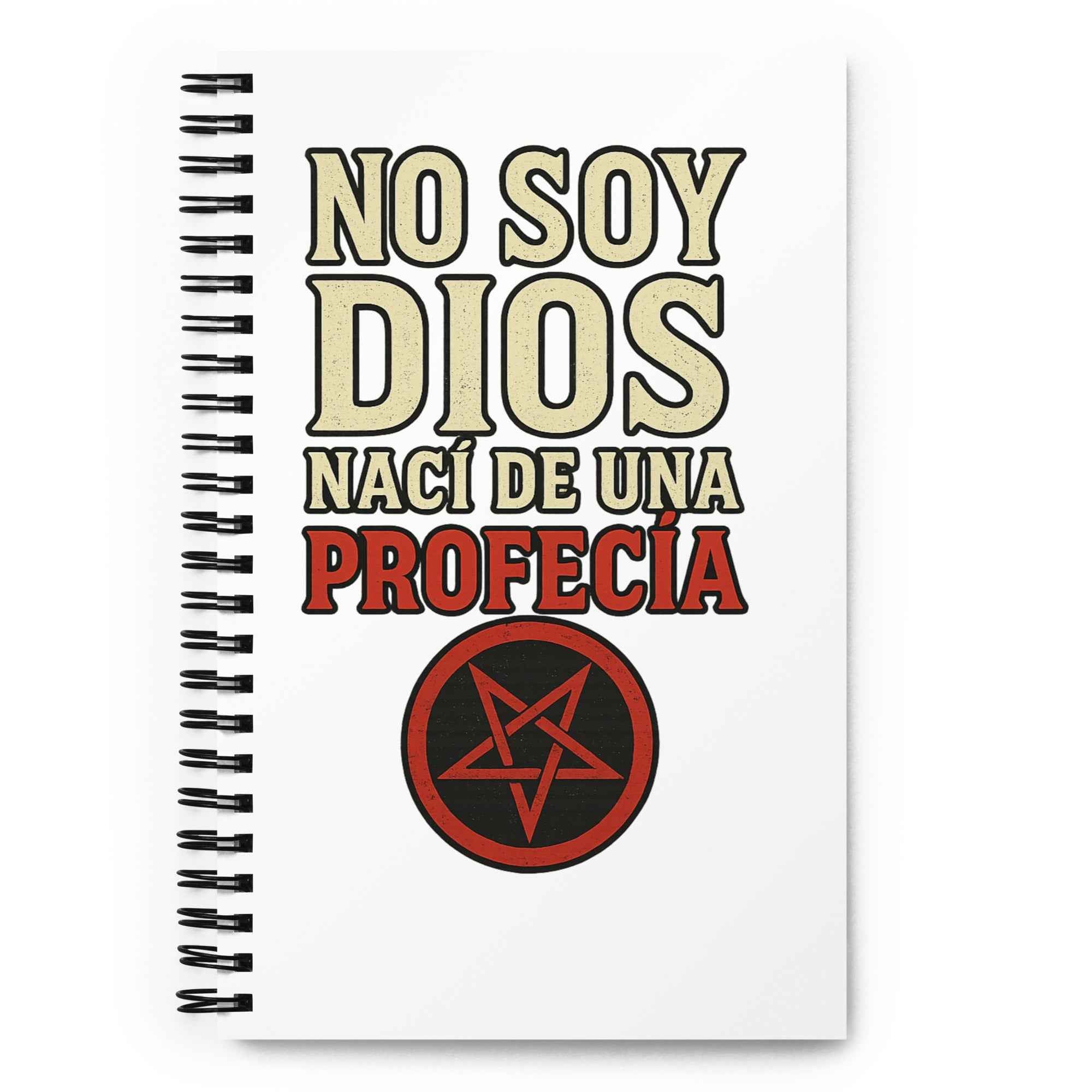 Libreta de notas con espiral "Profecia"