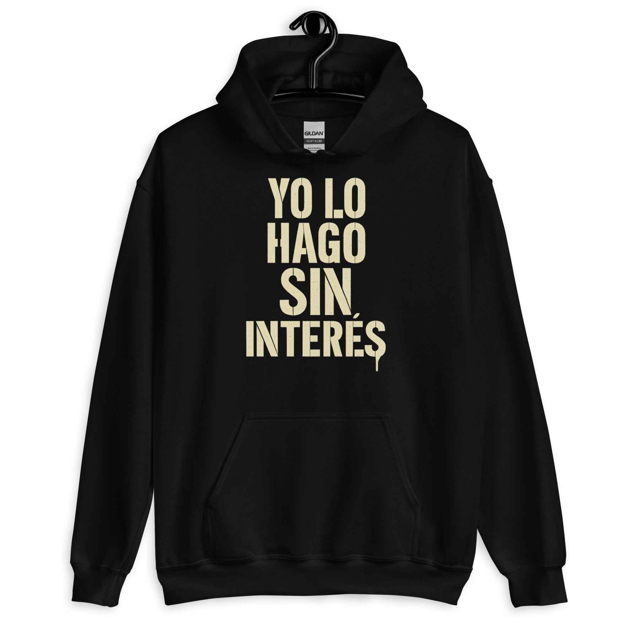 Sudadera con capucha unisex "Interes"