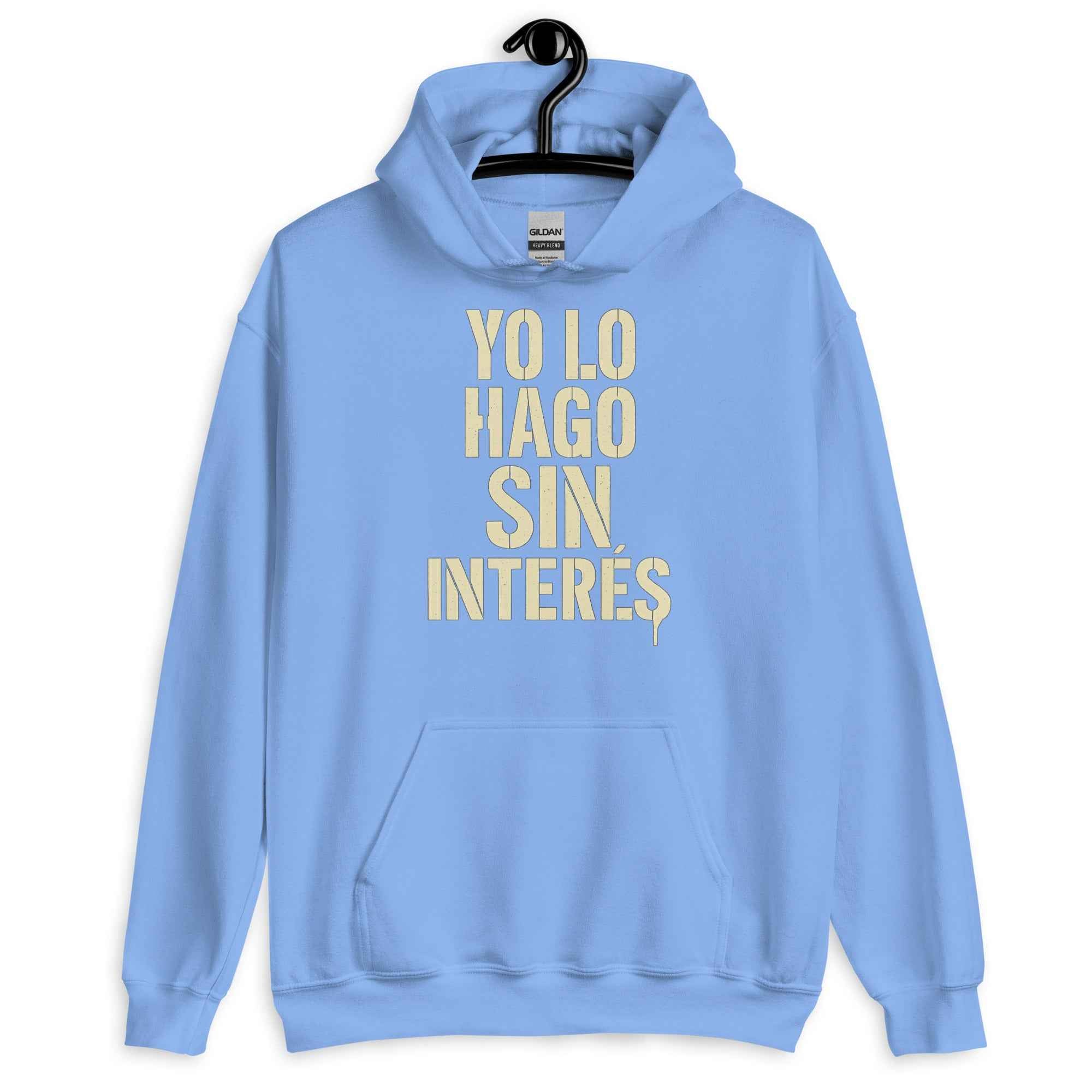 Sudadera con capucha unisex "Interes"
