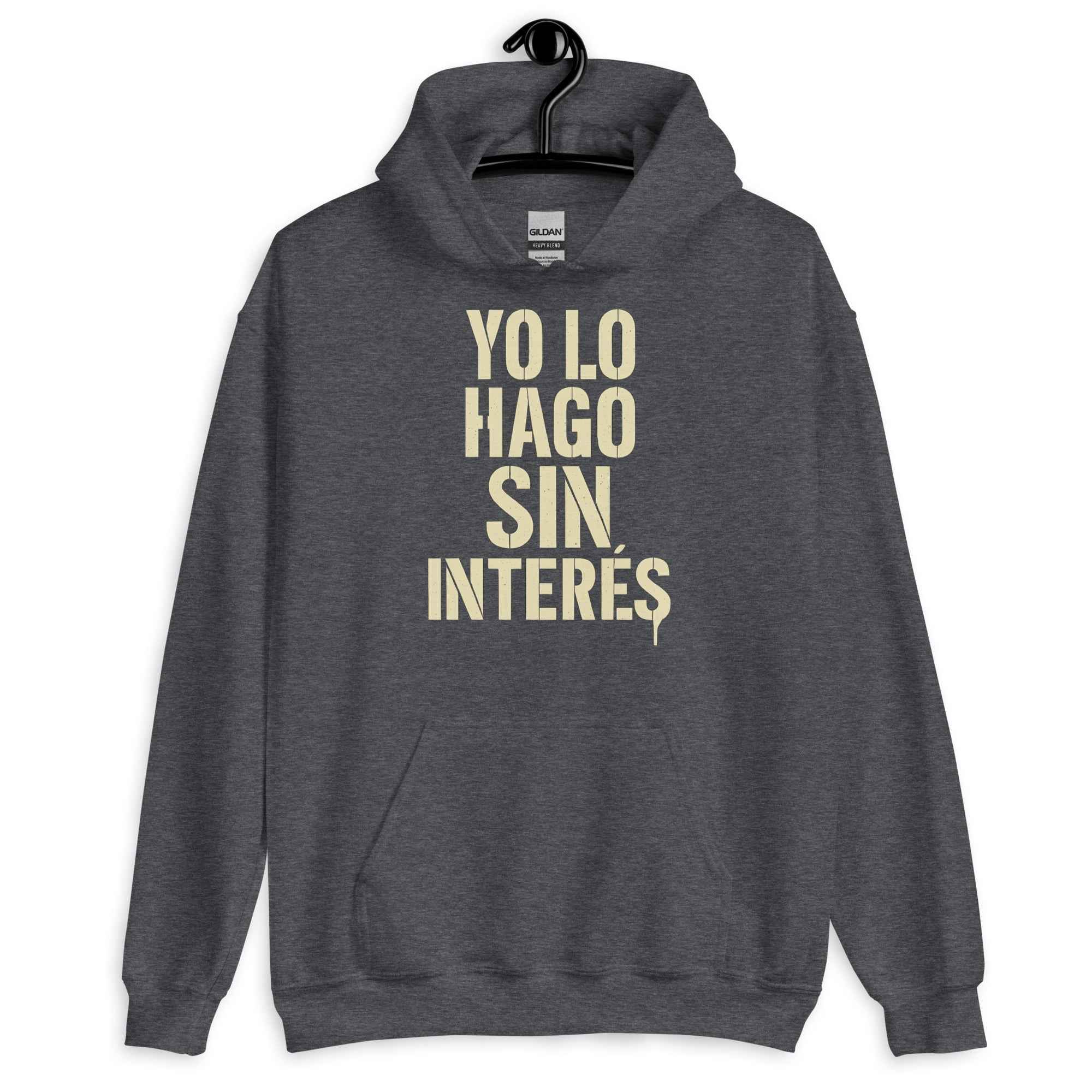 Sudadera con capucha unisex "Interes"