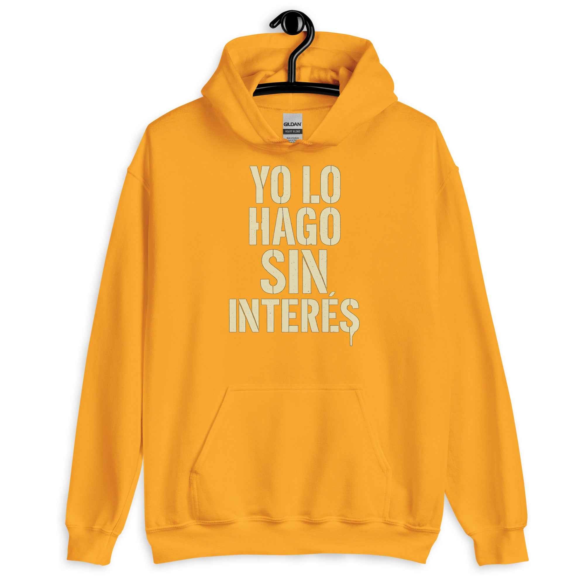 Sudadera con capucha unisex "Interes"