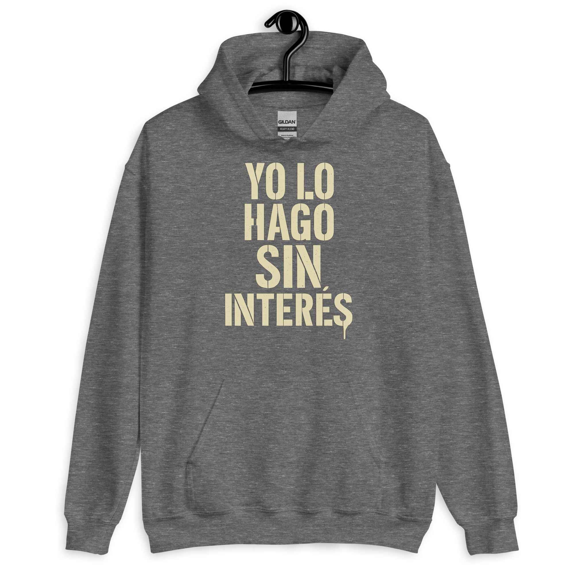Sudadera con capucha unisex "Interes"