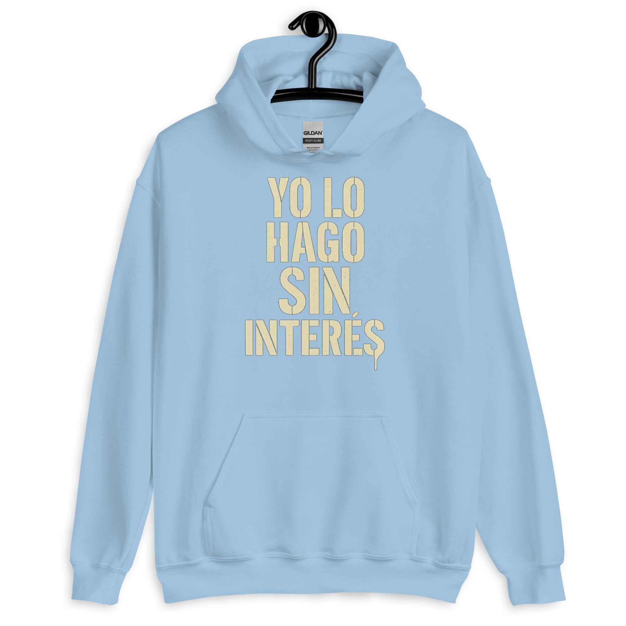 Sudadera con capucha unisex "Interes"