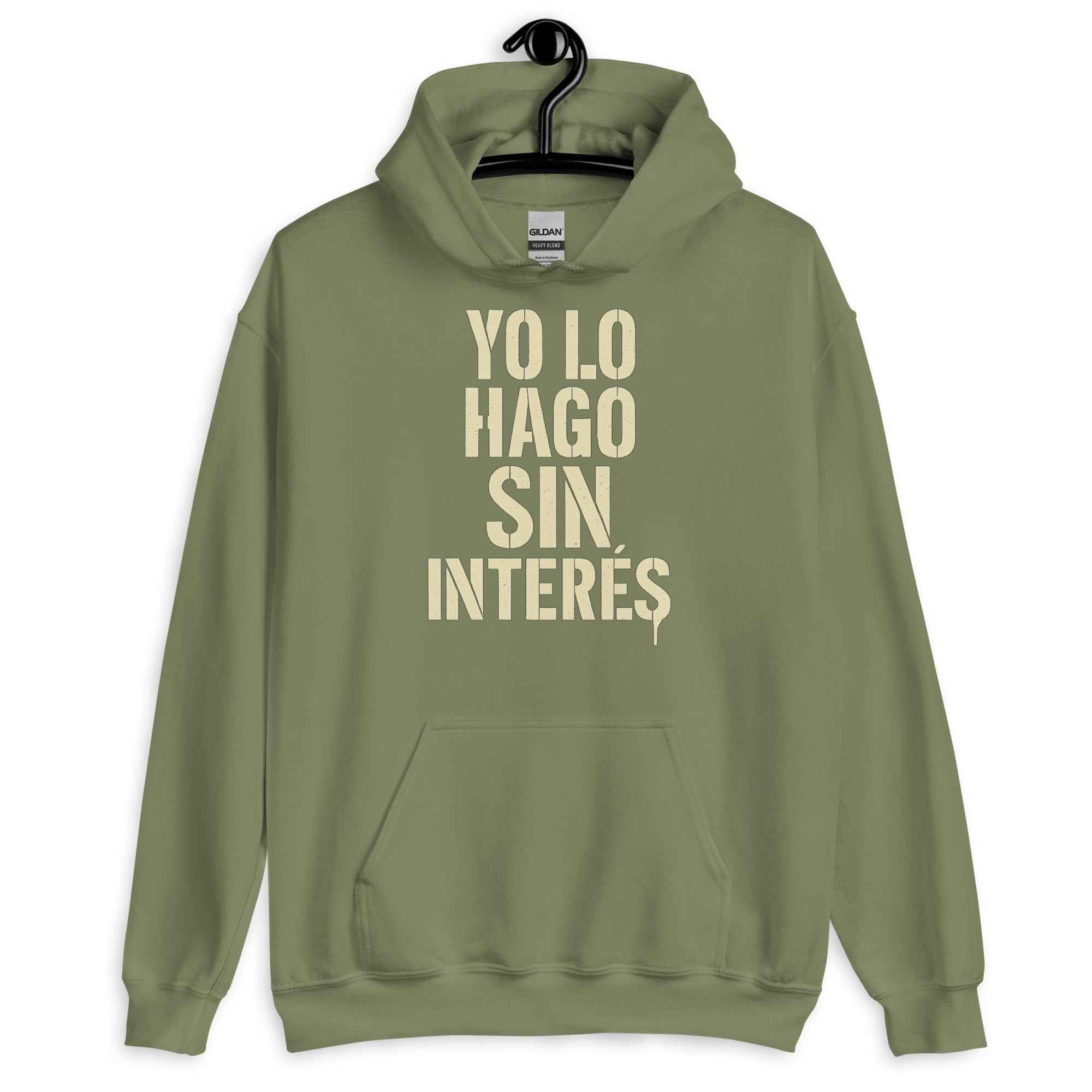 Sudadera con capucha unisex "Interes"