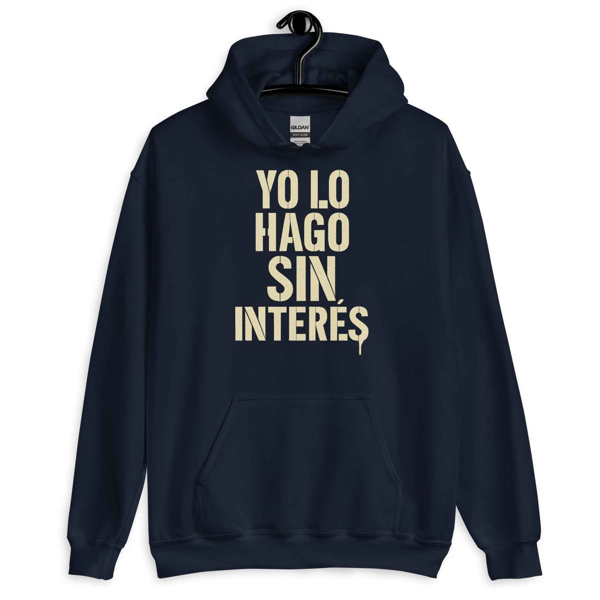 Sudadera con capucha unisex "Interes"