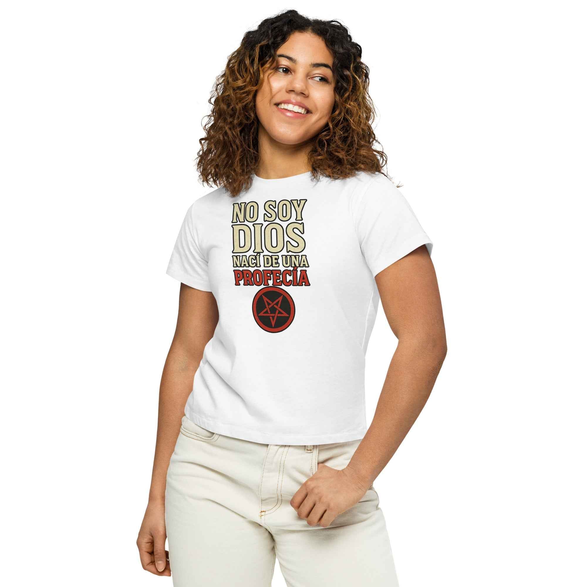 Women’s high-waisted t-shirt